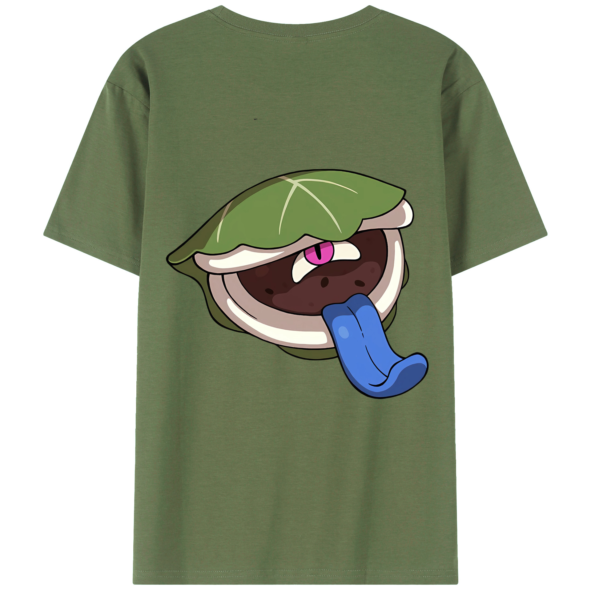 （画像用） 妖怪ウォッチ Yo-kai Watch 綿100％ メンズ半袖Tシャツ（バックプリント） 通気性